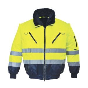 Portwest High Visibility, 3-In-1 Pilot Jacket