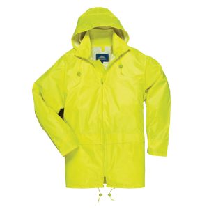 High Visibility Classic Rain Jacket - Lime - Medium