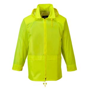 High Visibility Classic Rain Jacket - Lime - XL