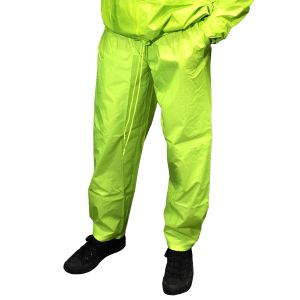 High Visibility Classic Rain Pants - Lime - 3X