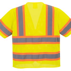 Class 3 Augusta Sleeved High-Visibility Vest - Yellow