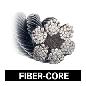 Fiber Core Winch Cables - Swivel Hook
