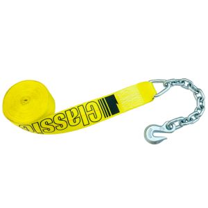 3" Winch Straps with Chain Anchors