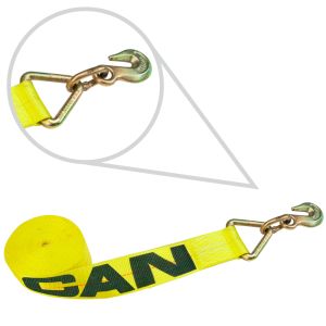 3" Winch Straps with Grab Hook