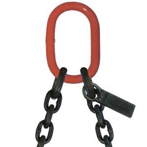 9/32" G80 Double Leg Welded Lifting Slings with Grab Hooks