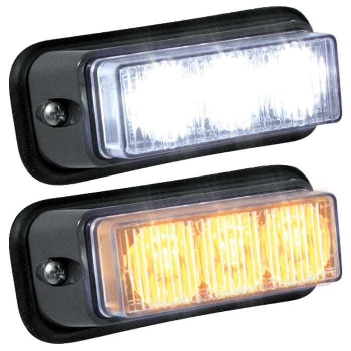 COMPACT EXTERIOR LED WARNING LIGHTS CODE 3 MR6 