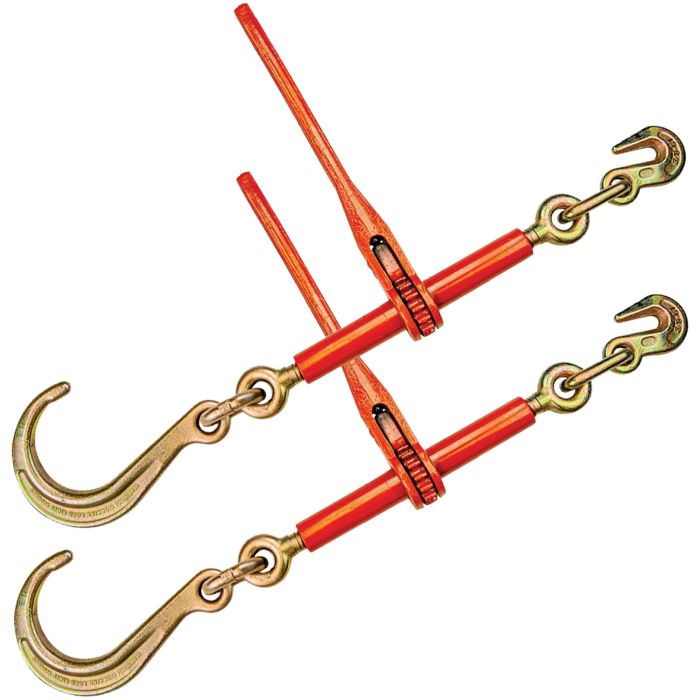 Grade 70-5//16 Inch x 10 Foot 4,700 Pound Safe Working Load VULCAN Chain and Load Binder Kit