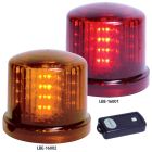 Battery Powered 5'' LED Warning Beacon with Remote (Amber or Red)