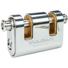 VULCAN Viro Panzer Security Lock for 5/16 Inch Chain - Premium Case-Hardened - Cannot Be Cut with Bolt Cutters or Hand Tools
