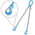 Grade 120 Double Leg Overhead Lifting Slings With Oblong Master Ring And Sling Hooks