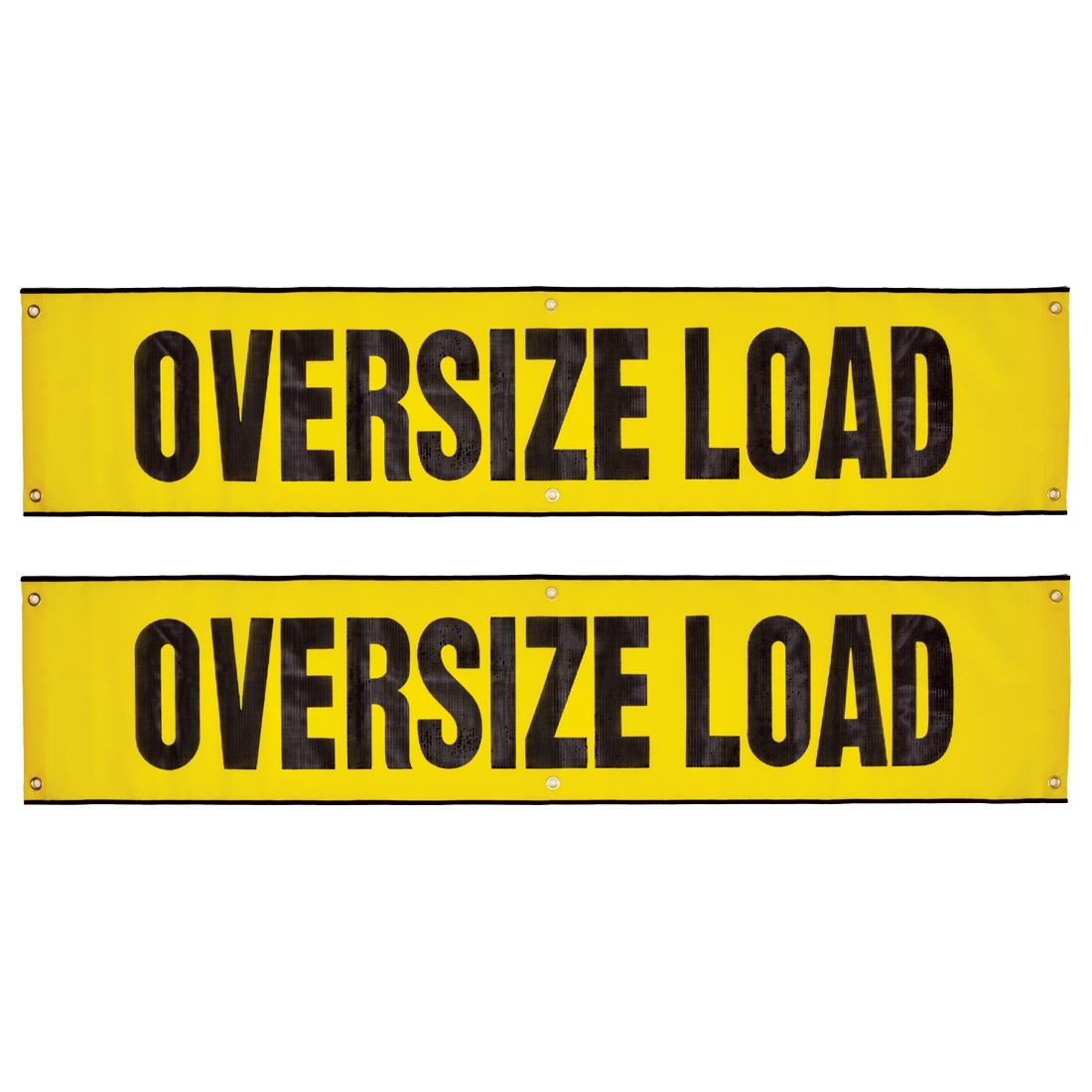 18" x 84" Oversize Load Sign REVERSIBLE Wide Load Sign w/ 6 Grommets